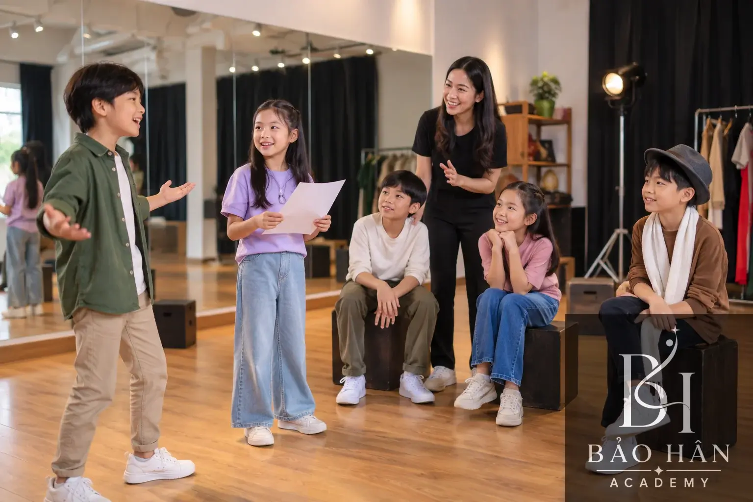 Đào tạo diễn viên nhí